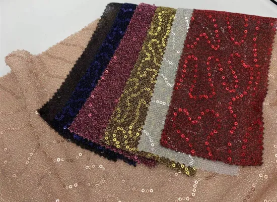 Wholesale Reversible Spangle Sequin Fabric