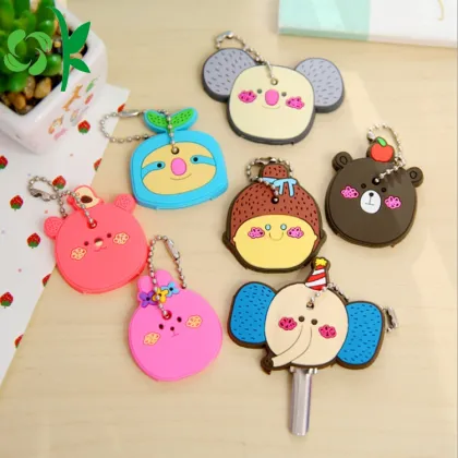 Customized Silicone Key Cover Various Designs Key Caps