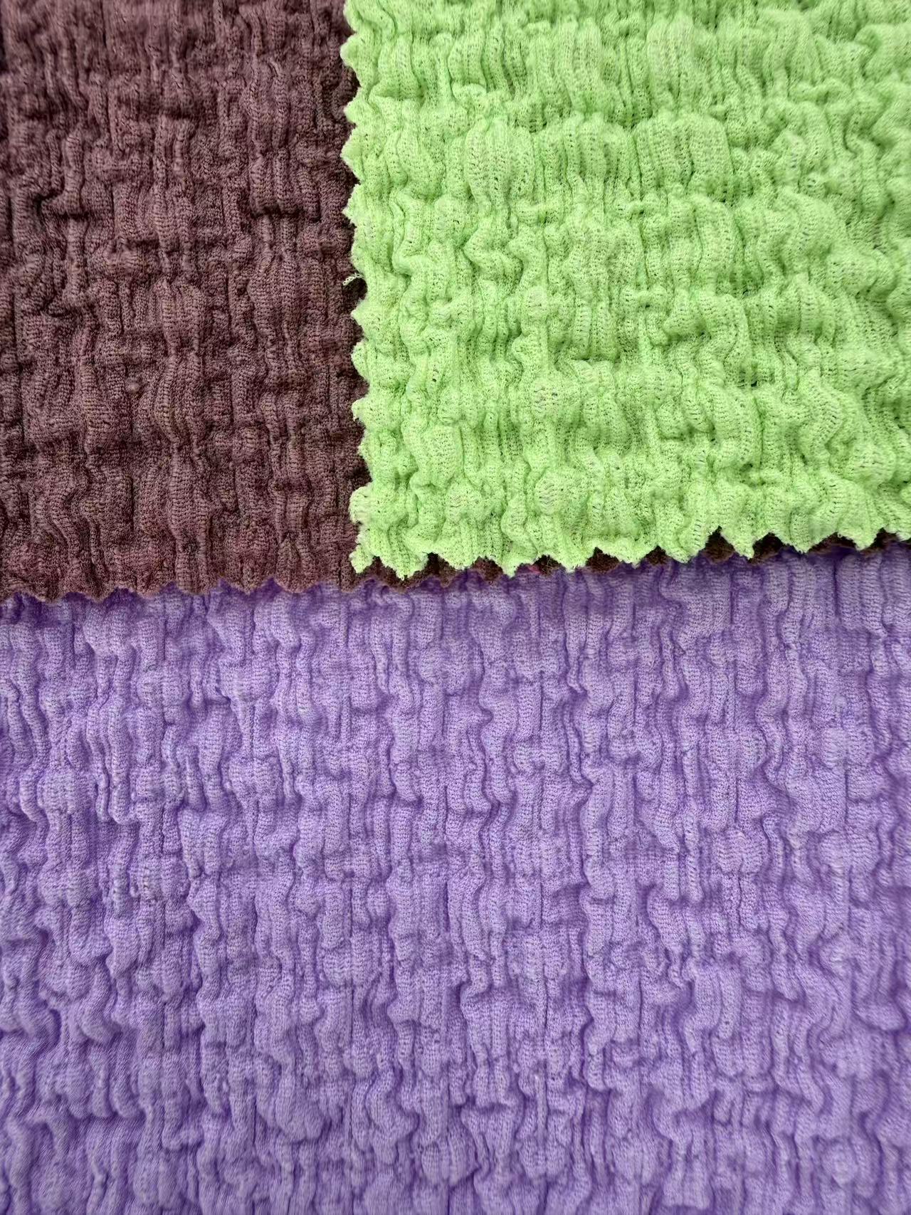 Warp Knit Crinkle Fabric