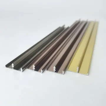 T-Shaped Aluminum Decorative Edging Trim 18.6mm