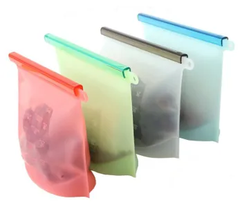 Reusable Vacuum Food Sealer Bags Silicone