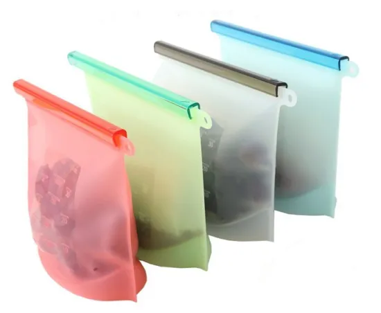 Reusable Vacuum Food Sealer Bags Silicone