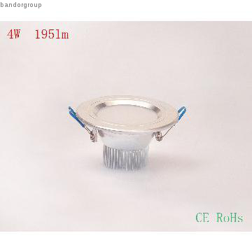 LED downlights 4w aluminum heatsink High power led AC 85-265V