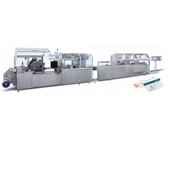 Pre-filled Syringes Blister Packing Cartoning Packaging Line