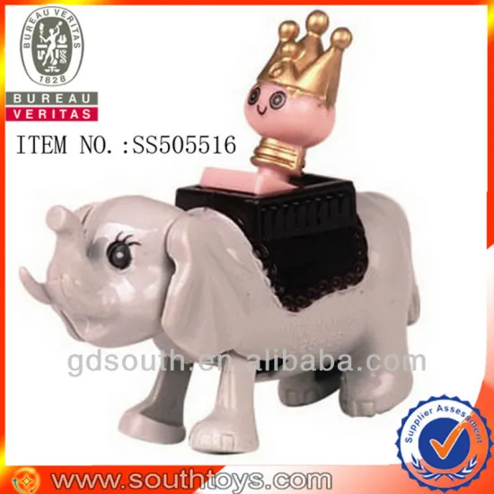 Thailand market kid toy wind up rocking elephant