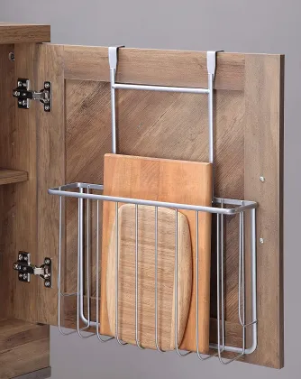 Hanging Cabinet Door Organizer - Wall Mountable Storage Solution