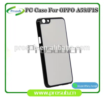 2d sublimation PC plastic blank smartphone case cover for Prosub-OPPO A59/OPPO F1S