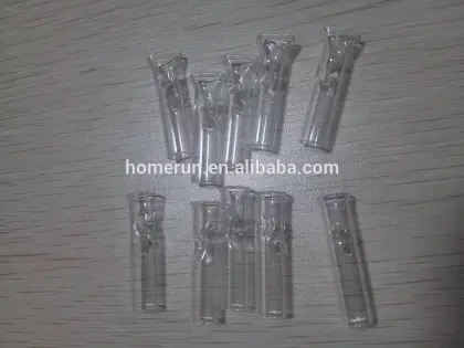 Healthy and practical glass filter tip / glass cigarette filter tips