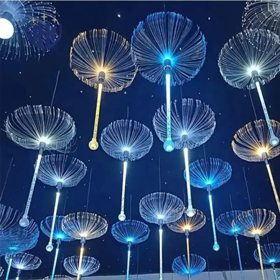 Multicolor Fiber Optic Night Light: A Modern Festival Lighting Solution