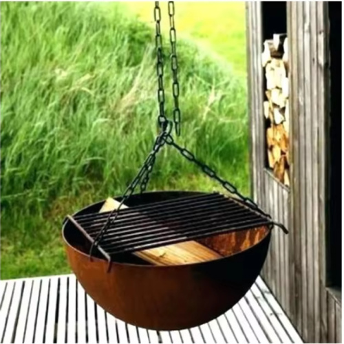 Corten Steel Fire Bowl Firepit