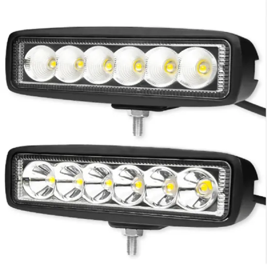 12V-24V Car Off-Road Roof Front Bumper Spotlight 6 LED 18W