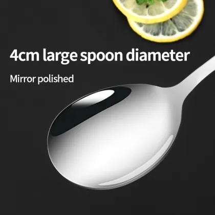 Maxcook 316L Stainless Steel Fork Spoon Set