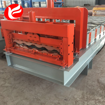 Glazed tile rolled steel stock sheet manufacturing machine