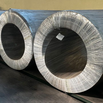 Fil d'acier enveloppé à âme pleine