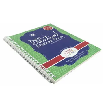 Printing Design Children Spiral Sticker Book