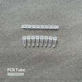 Tubo de PCR 8 rayas con tapas unidas