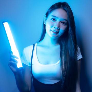 RGB Lamp Wand: Rechargeable LED Fill Light for Photography and Live Streaming