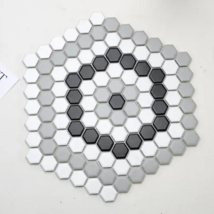 Foshan Hexagonal Mosaic Ceramic Tiles