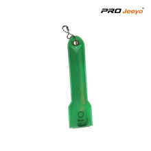 Hallo Viz Warnung Green LED Keychain