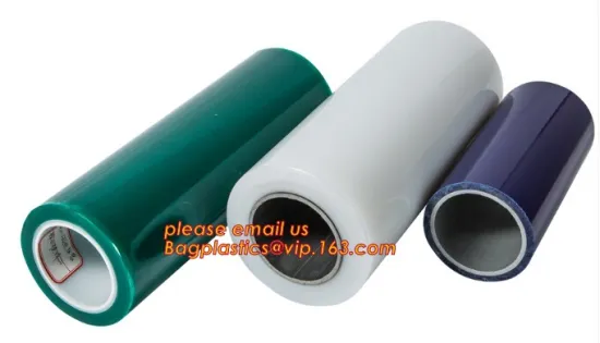PP protective film with polypropylene and acrylic adhesive, PE Protective Barrier Film, PE adhesive surface glass protective fil