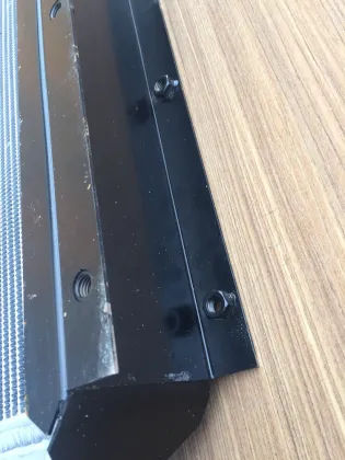 PC650 excavator water cooling radiator