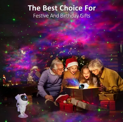 Star Projector Night Light with Remote Control - Celestial Lighting