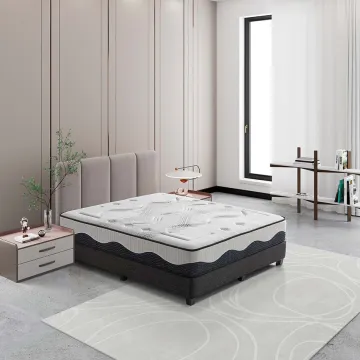 5 Star Hotel Luxury King Size Latex Mattress - 11'' Individually Wrapped Inner Spring