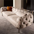 I-customize ang Nordic light high-grade villa living sofa