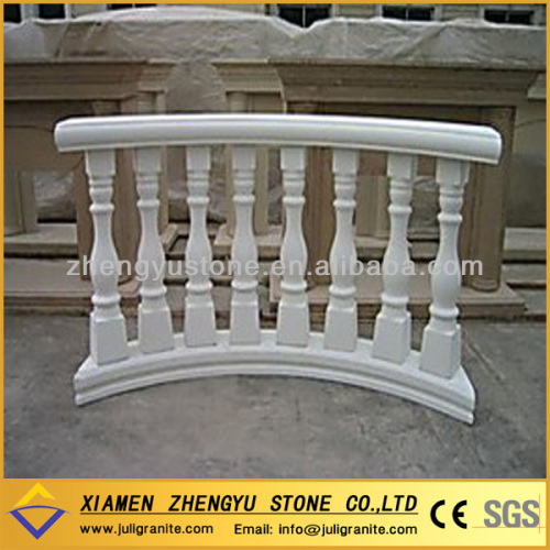 Polished Natural Stone Handrails for Outdoor Steps