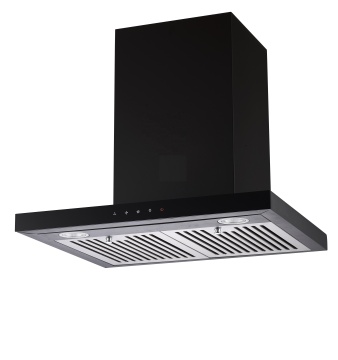 Big Suction Power 600mm Painted White Heater Auto Clean Ventilation Hood Commercial Cooking Extractor Hood