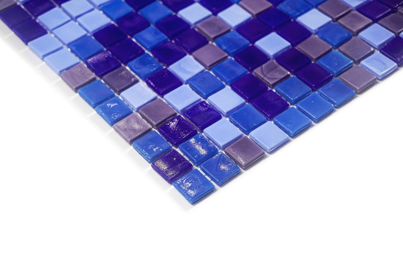 Small classic glass mosaic