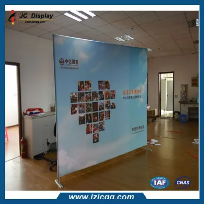 Fabric Wall Display Curved Pop-Up Display