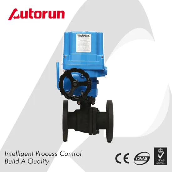 Wcb Flanged Ball Valve with Electrical Actuator