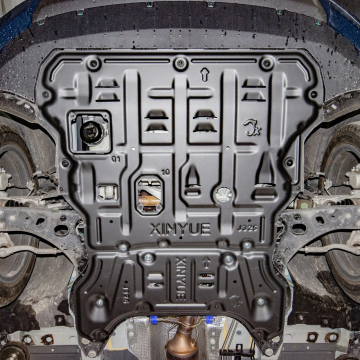 Geely Monjaro y Xingyue L: Junxi 3D Motor de aluminio Protección de protección PLATRAS DE SKID