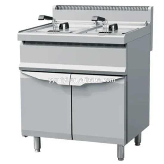 western kitchen equipment 2 tank commercial gas chips fryer