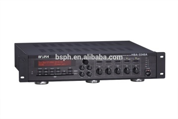 HBA-3240A powerful function PA system for school hotel in compectitive offer
