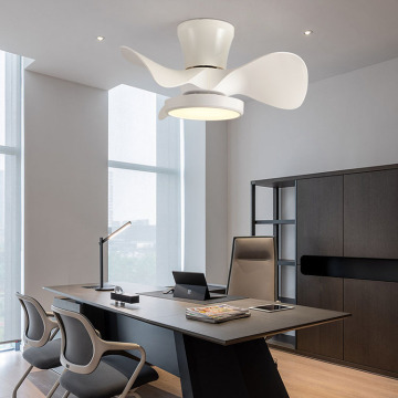 Nordic Minimalist Mini Ceiling Fan Light