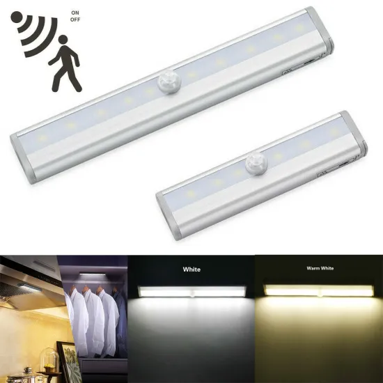 6LED 98mm Battery-Powered Motion Sensor Closet Light