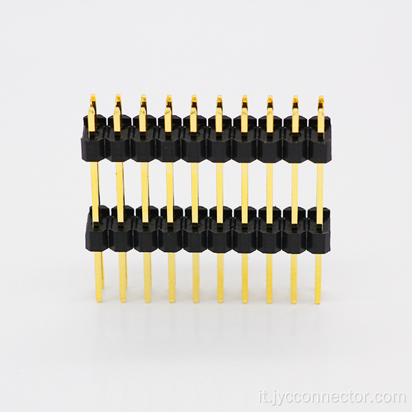 Connettore pin a doppia riga