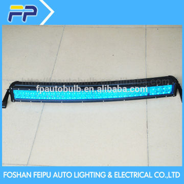 curved blue 288w 50inch car led light bar with aluminum housing led light bar