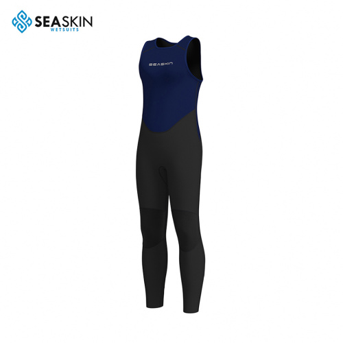 Seaskin Black Color Water Sports Wetsuits For Men
