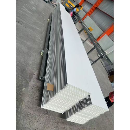 Pure White Smooth Flat Metal Carved Board Exterior Wall Insulation Board