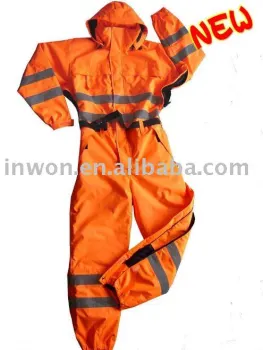 Padded safety coverall