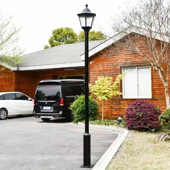 Outdoor aluminum garden light