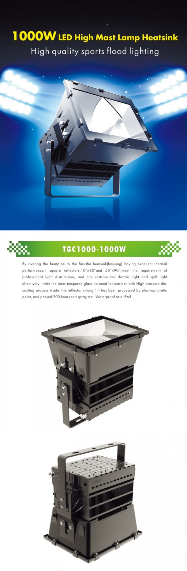 1000W LED Flood Light