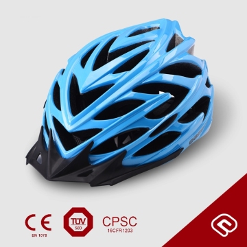 OEM in-mould PVC bike helmet/ durable helmet TBBH133