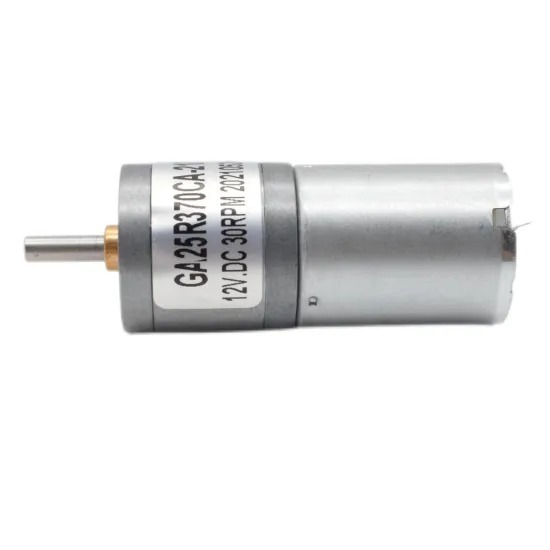 DC Gear Motor 12V/24V: High-Quality Gear Boxes for Electric DC Motors