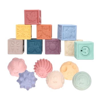 Best Sale: Soft Stacking Blocks - A Sensory Assortment for Baby Learning and Teething, Makes an Ideal Gift