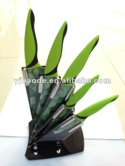 Haode colorful knife set