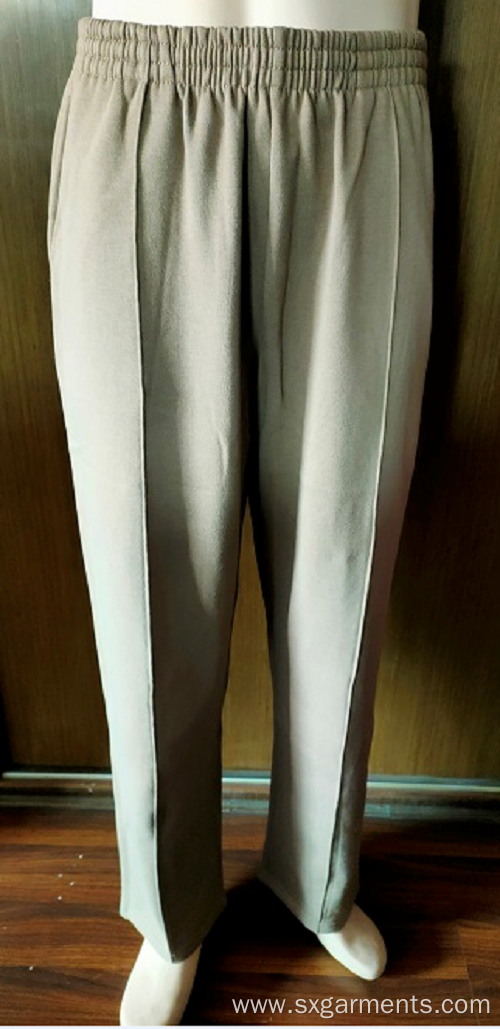 55% cotton 45% polyester man's fleece track pants